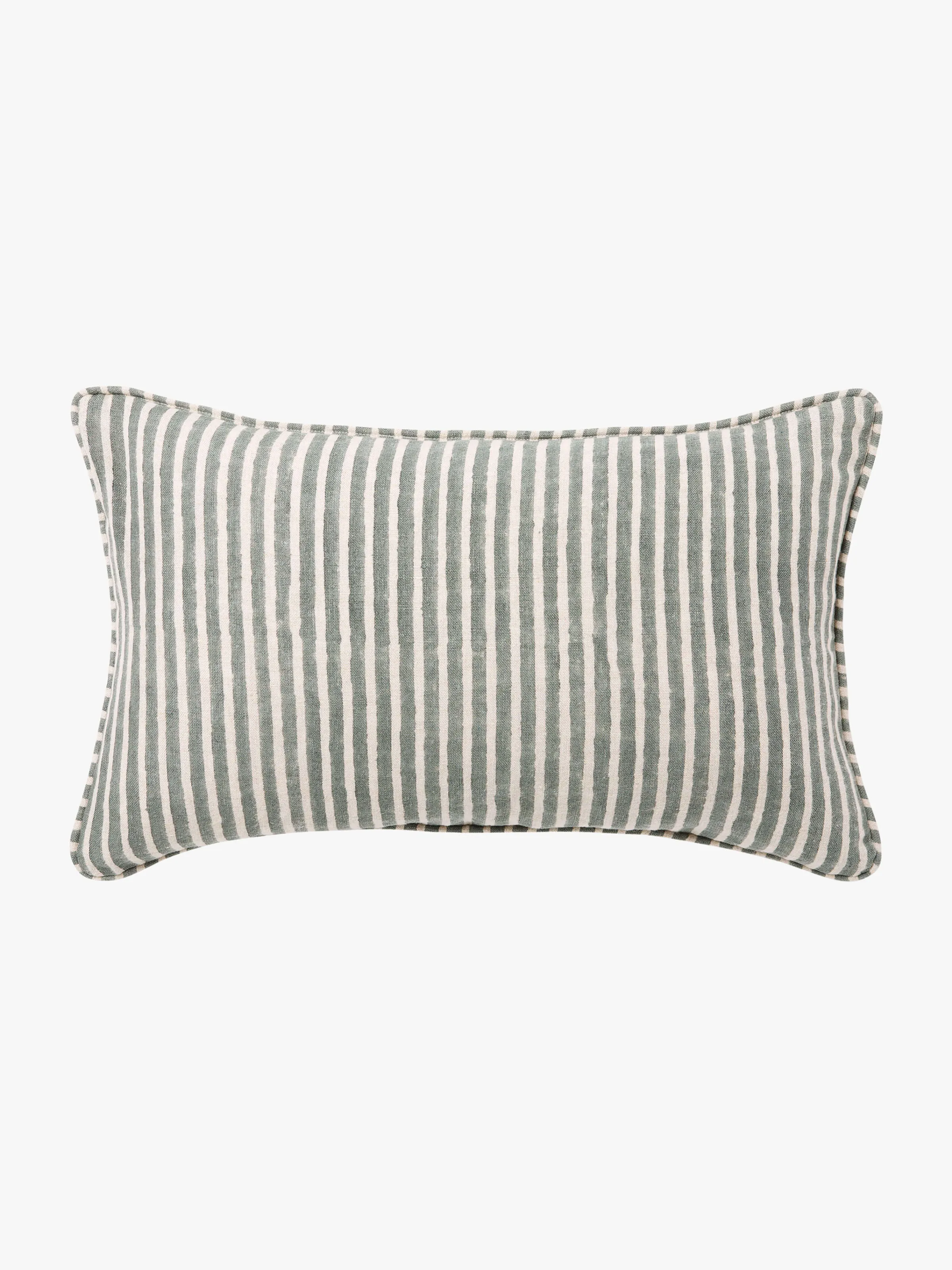 L&M Home Gia Jade Reversible Linen Cushion Discount