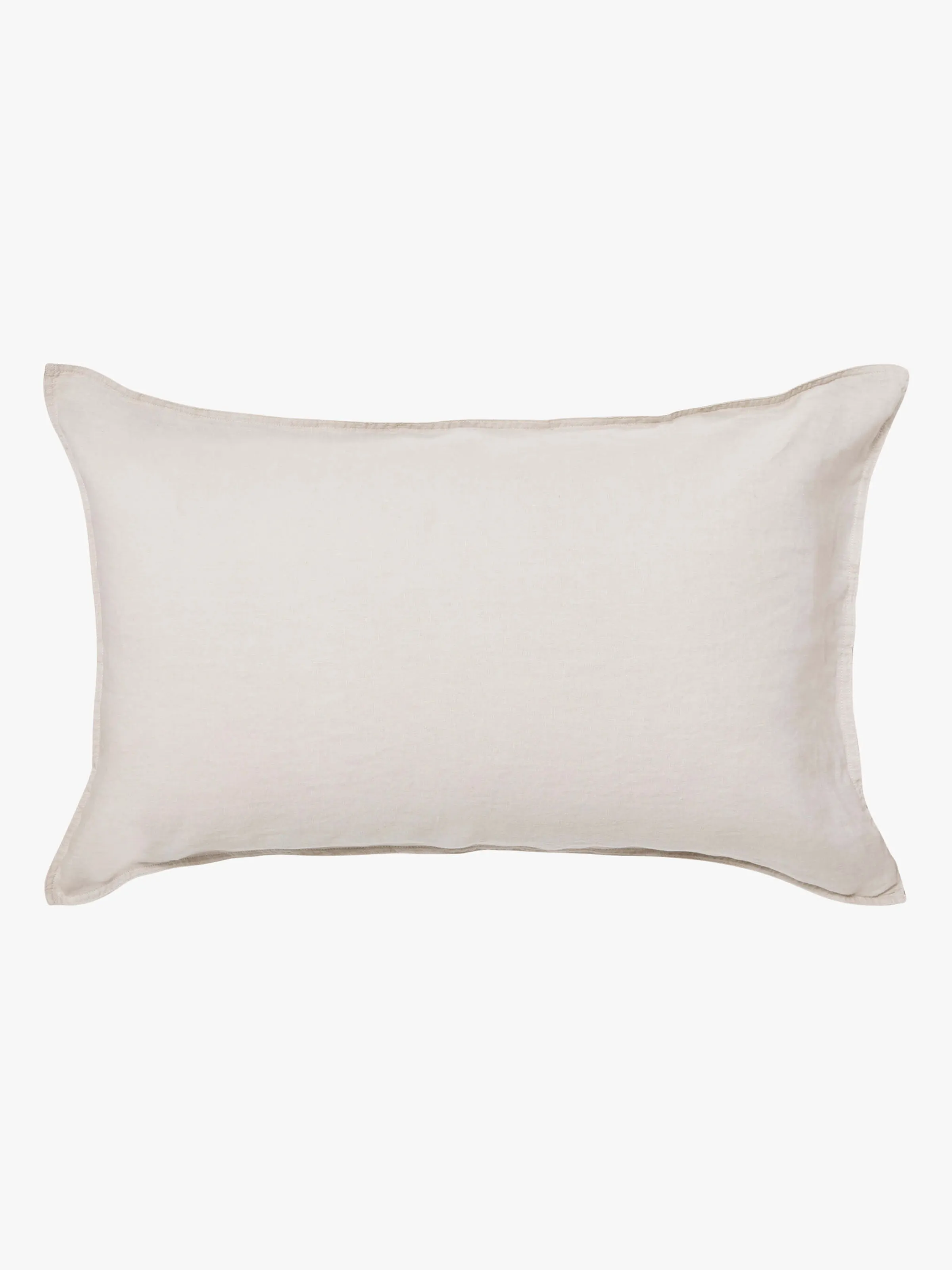 L&M Home Mondo Oatmeal Organic French Linen Pillowcases Best
