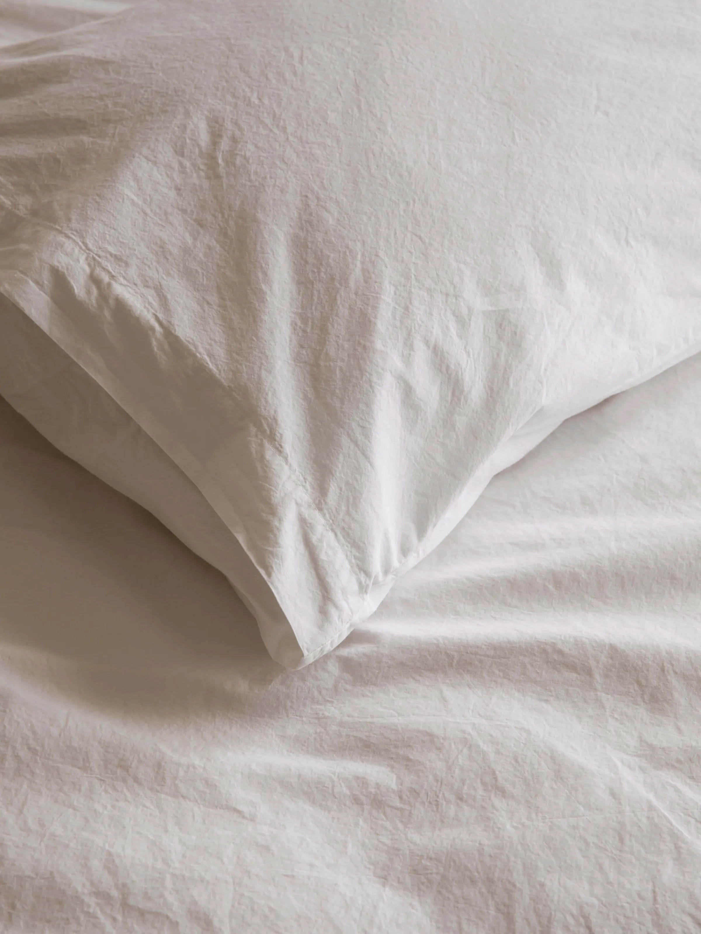 L&M Home Nordic White Portuguese Cotton Sheet Set Store